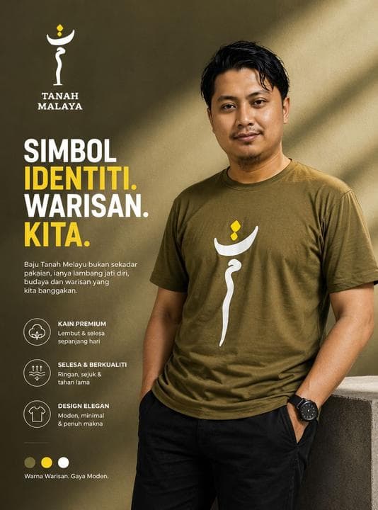 T-shirt Tanah Malaya
